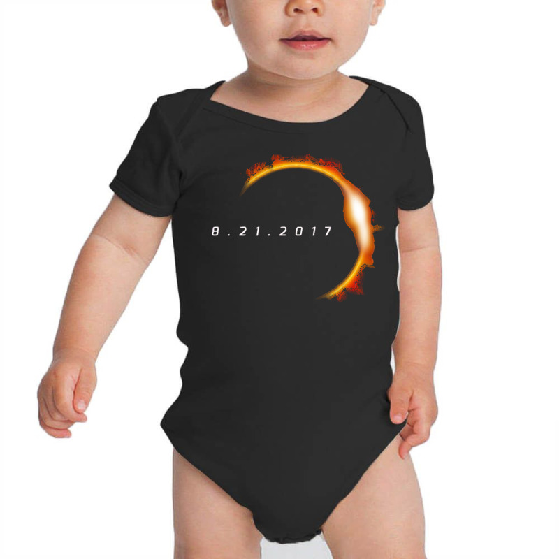 Total Solar Eclipse August 21 2017 Baby Bodysuit by cm-arts | Artistshot