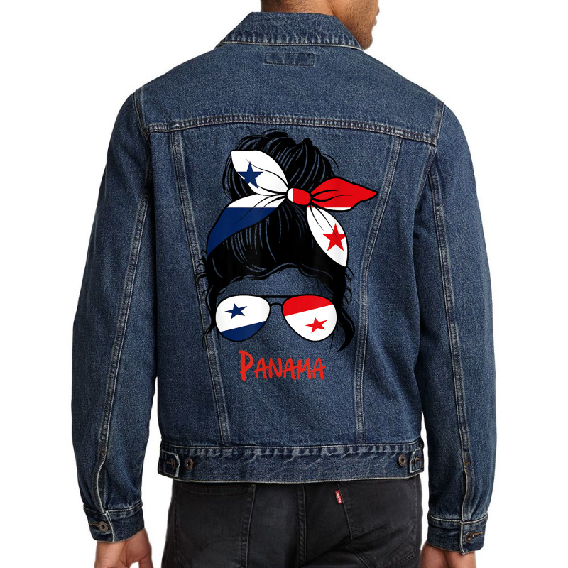 Panamanian Girl Panama Chica Panameña Flag T Shirt Men Denim Jacket by cm-arts | Artistshot