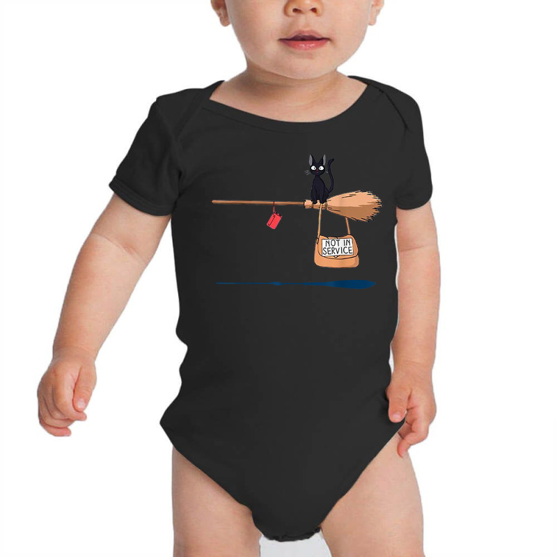 Studio Delivery Service Jiji Black Cat Anime 1 T Shirt Baby Bodysuit by cm-arts | Artistshot