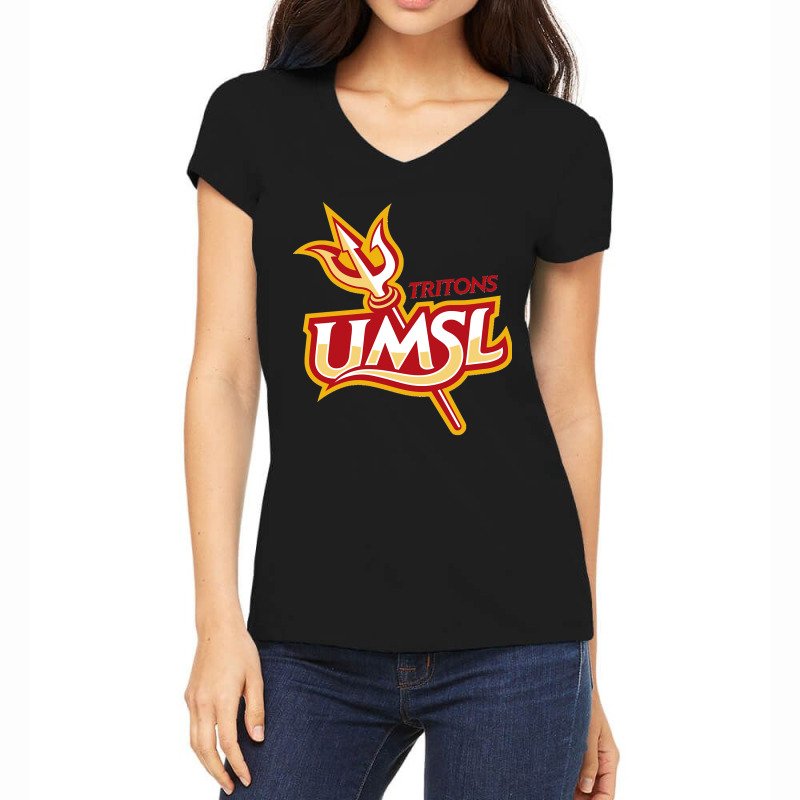 Umsl Of Tritons Classic Women's V-Neck T-Shirt by PamelaJeanBrink | Artistshot