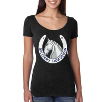 Us Army Military Horseman Identification Badge Classic Women's Triblend Scoop T-shirt | Artistshot