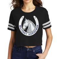 Us Army Military Horseman Identification Badge Classic Scorecard Crop Tee | Artistshot