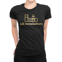 Kitchen Fitter Ljb Installations Classic Ladies Fitted T-shirt | Artistshot