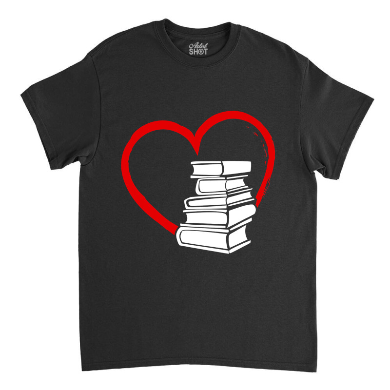 Book Nerd's, Book Lover's Valentine's Day Classic T-shirt | Artistshot