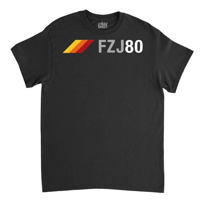 Fzj80 Overland Suv 3 Stripes Vintage Racing 80 Series T Shirt Classic T-shirt by nurselrveigelcci | Artistshot