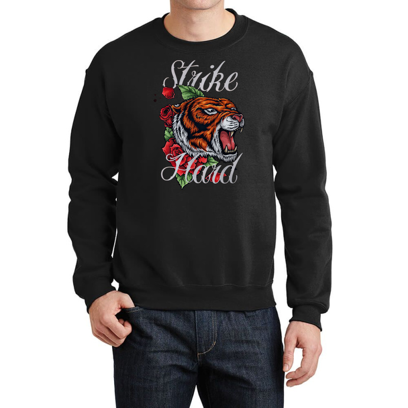 Tiger Fury, Strike Hard, Tigger, Fury, World Of, Ww2, Armor, Germany,  Crewneck Sweatshirt by cm-arts | Artistshot