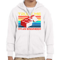 Engineer Master Builder Building Blocks Bricks Bricklayer T Shirt Youth Zipper Hoodie | Artistshot