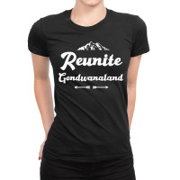 Reunite Gondwanaland Tectonic Plate Gondwana Geologist T Shirt Ladies Fitted T-shirt | Artistshot