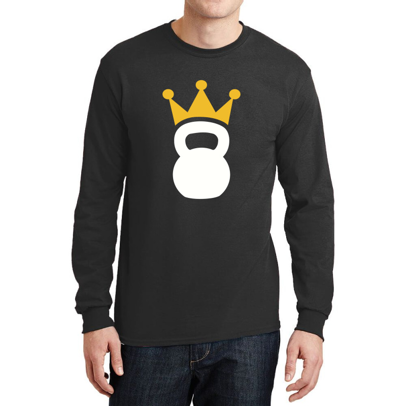 Kettlebell Crown, Kettlebell Long Sleeve Shirts | Artistshot
