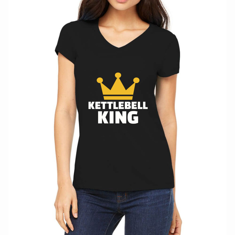 Kettlebell King, Kettlebell Women's V-neck T-shirt | Artistshot
