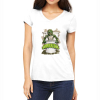 Ghoulies   Distressed Women's V-neck T-shirt | Artistshot