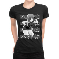 Hayatee Yagamii Magical Girl Lyrical Nanoha Anime Ladies Fitted T-shirt | Artistshot