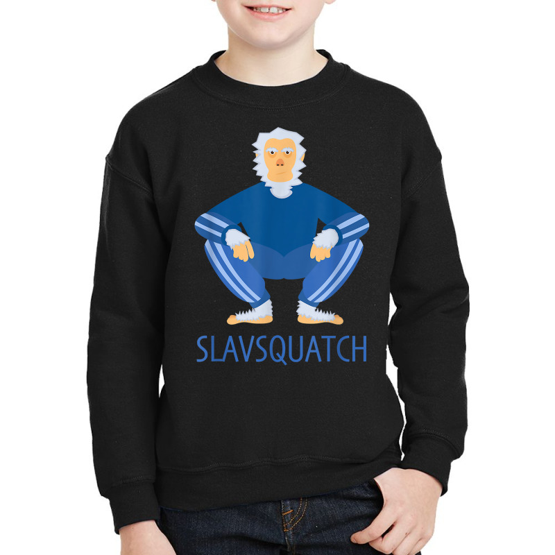 Slav Squat Dank Meme Eastern European Squatting Tracksuit T Shirt Youth Sweatshirt | Artistshot