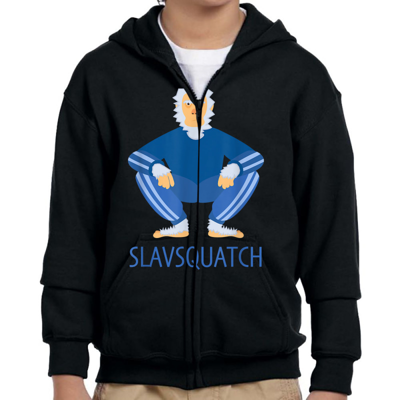 Slav Squat Dank Meme Eastern European Squatting Tracksuit T Shirt Youth Zipper Hoodie | Artistshot