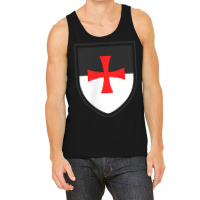 Knights Templar Shield Cross Crusades Side Print T Shirt Tank Top | Artistshot