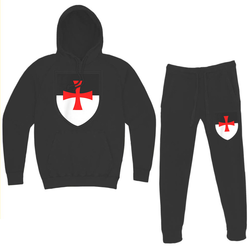 Knights Templar Shield Cross Crusades Side Print T Shirt Hoodie & Jogger Set | Artistshot