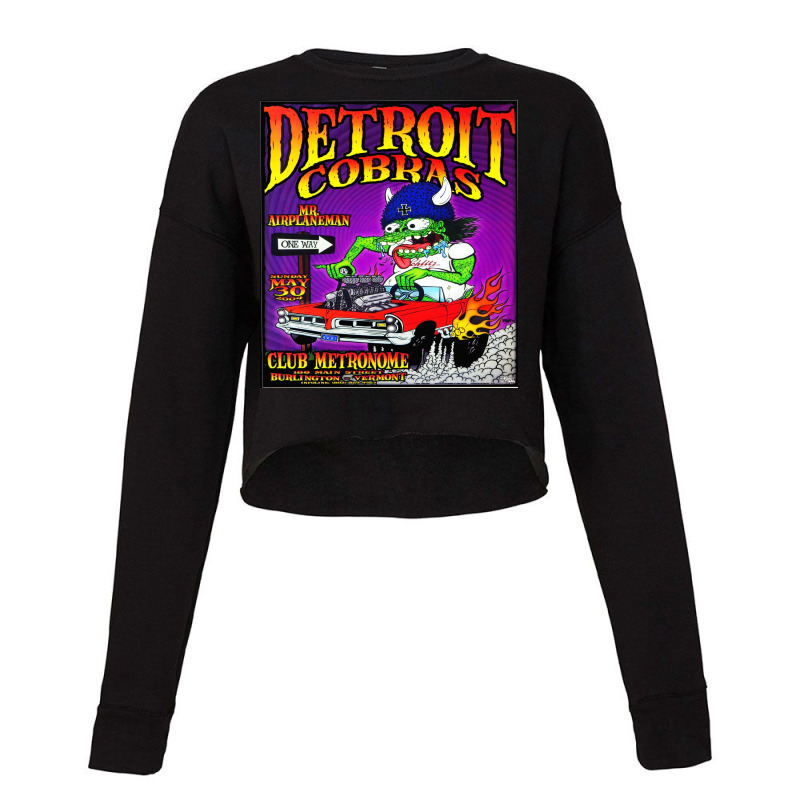 The Detroit Cobras Cropped Sweater by fplaidehx | Artistshot