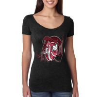 The Detroit Cobras Women's Triblend Scoop T-shirt | Artistshot