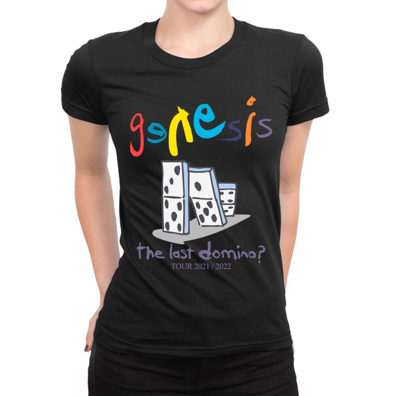 The Last Domino Genesis Ladies Fitted T-Shirt by cm-arts | Artistshot