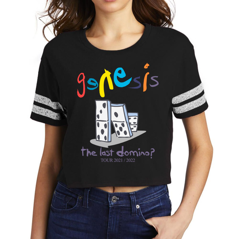 The Last Domino Genesis Scorecard Crop Tee by cm-arts | Artistshot