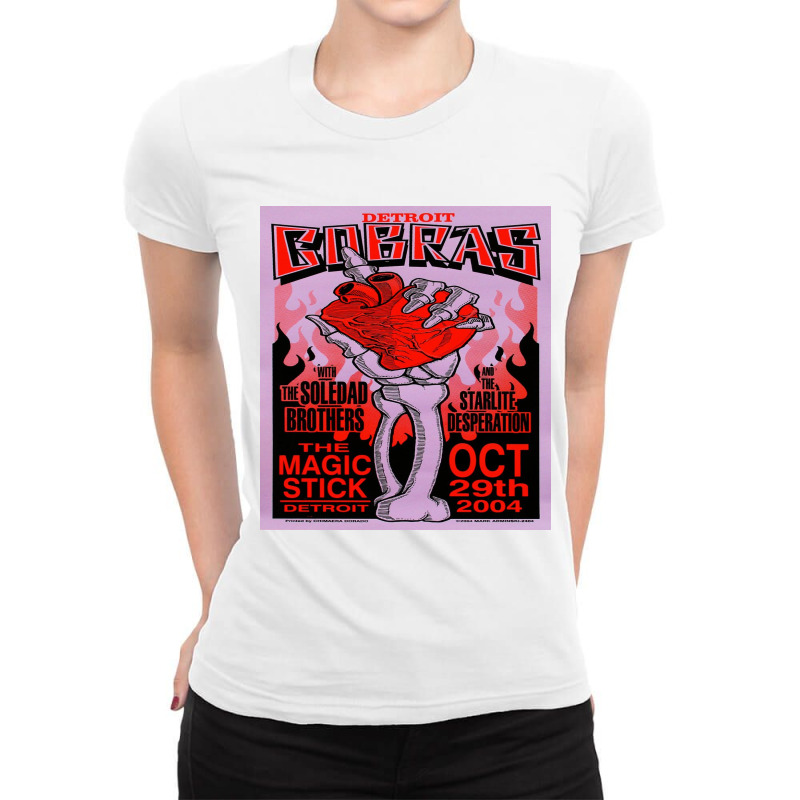 The Detroit Cobras Ladies Fitted T-Shirt by fplaidehx | Artistshot