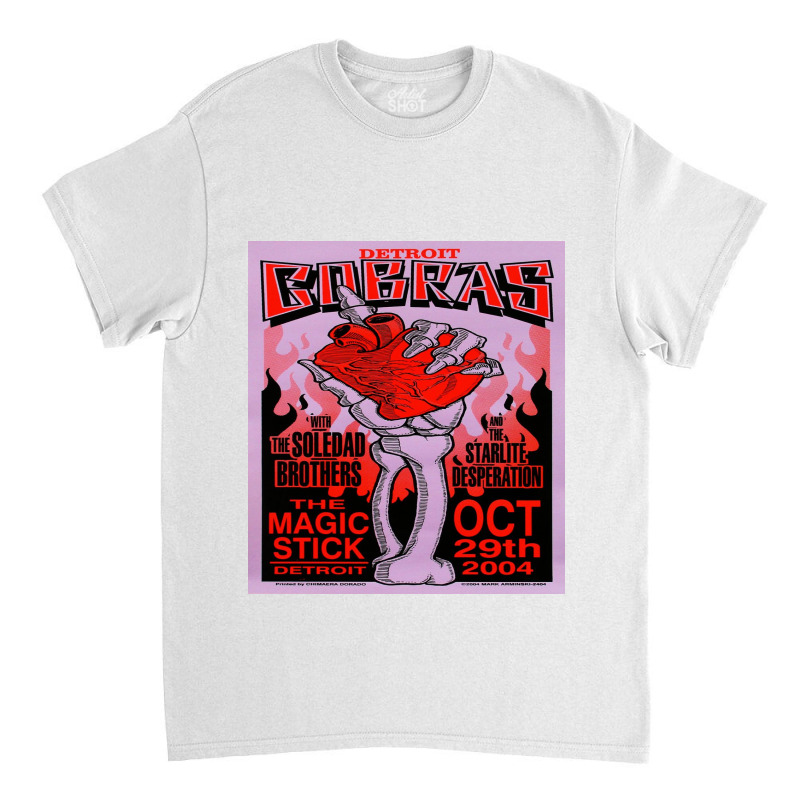 The Detroit Cobras Classic T-shirt by fplaidehx | Artistshot