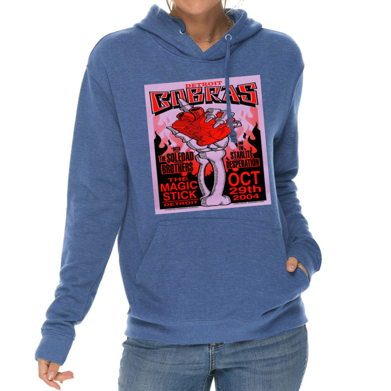 The Detroit Cobras Lightweight Hoodie by fplaidehx | Artistshot