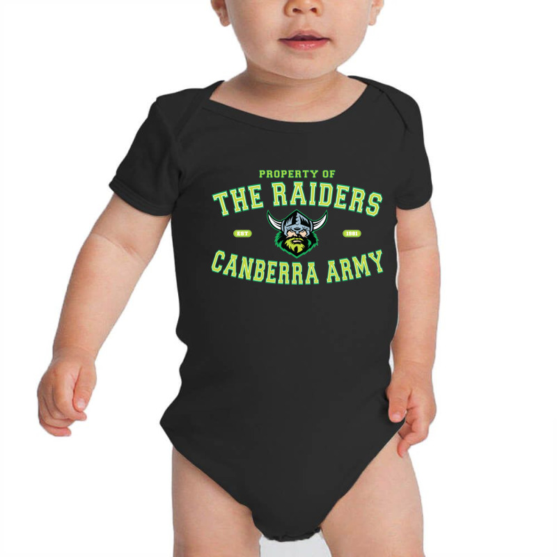 Nrl The Canberra Raiders Army Baby Bodysuit by ardylanda | Artistshot