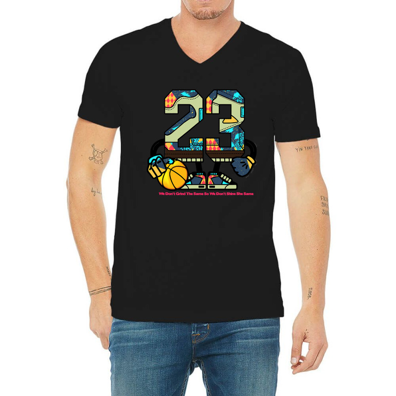 Number 232 Air Biohack 1s V-neck Tee | Artistshot