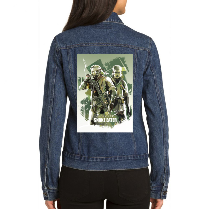 Operation Snake Eater Ladies Denim Jacket by Ha Thu | Artistshot