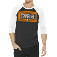 Orange & White Tennessee State Flag Design Unique Tennessee Pullover H 3/4 Sleeve Shirt | Artistshot