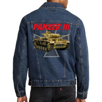 Ww2 German Panzerkampfwagen Iii Tank Panzer 3 Boys Kids Men Premium T Men Denim Jacket | Artistshot