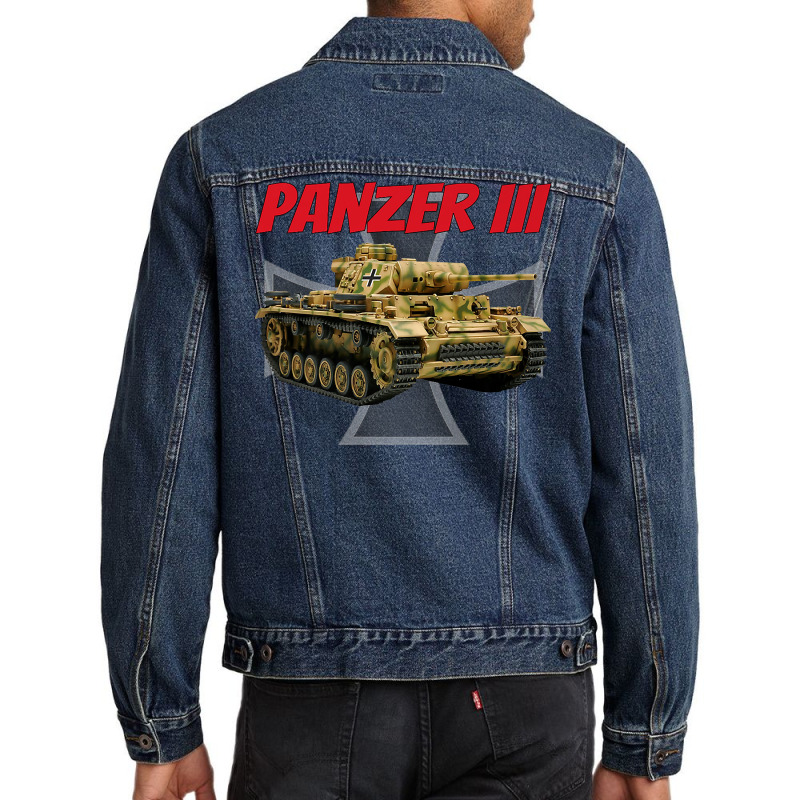 Ww2 German Panzerkampfwagen Iii Tank Panzer 3 Boys Kids Men Premium T Men Denim Jacket by cm-arts | Artistshot