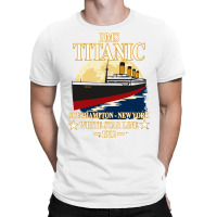 Rms Titanic White Star Line Cruise Ship 1912 Boys Girls Kids Long Slee T-shirt | Artistshot