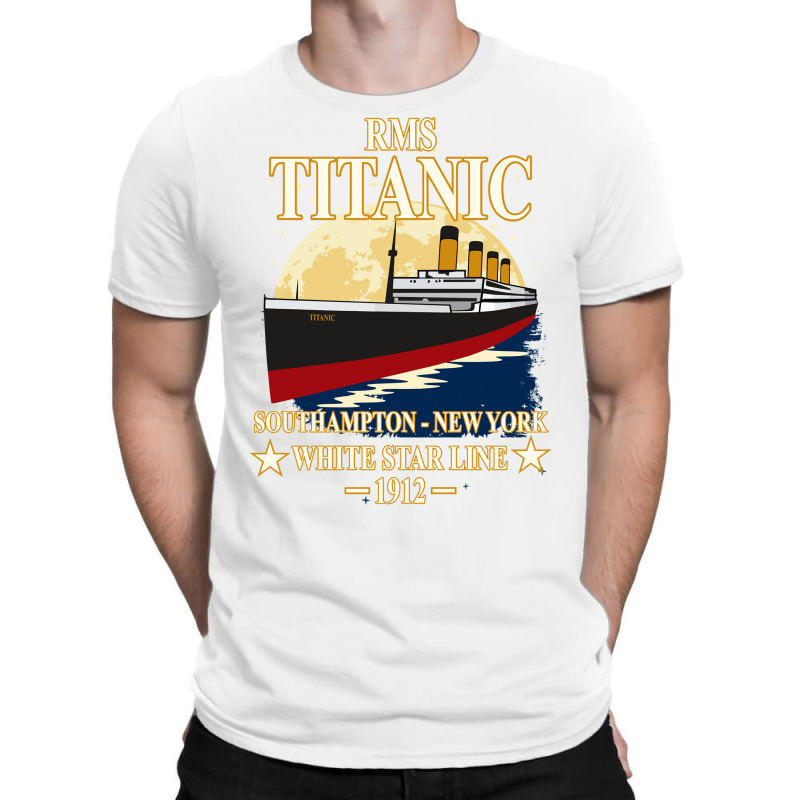 Rms Titanic White Star Line Cruise Ship 1912 Boys Girls Kids Long Slee T-shirt | Artistshot