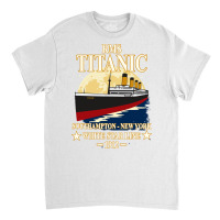 Rms Titanic White Star Line Cruise Ship 1912 Boys Girls Kids Long Slee Classic T-shirt | Artistshot