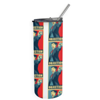 Objection Canvas Print Skinny Tumbler | Artistshot