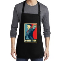 Objection Canvas Print Medium-length Apron | Artistshot