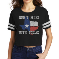 Don't Mess With Vintage Texas Longhorn Lone Star State Shirt Premium T Scorecard Crop Tee | Artistshot