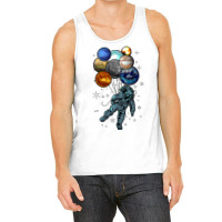 Astronaut Space Balloons Moon Mars Planets  Astronaut Tank Top | Artistshot