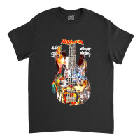 Marillion Guitar Signatures    Classic Classic T-shirt | Artistshot