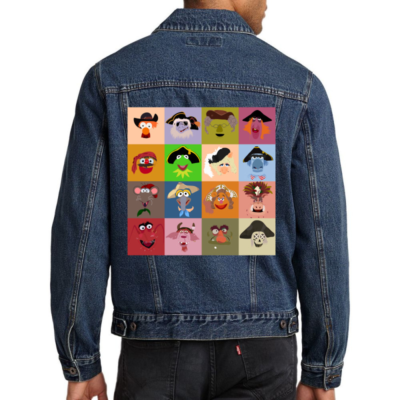 Treasure Island Pirates Men Denim Jacket by cm-arts | Artistshot