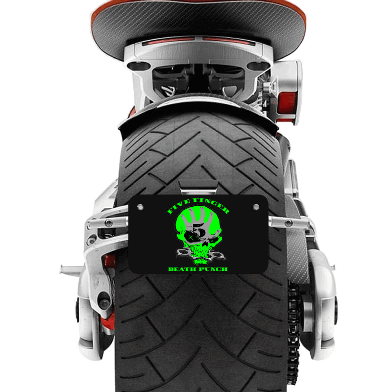 Five Finger #death #punch Motorcycle License Plate | Artistshot