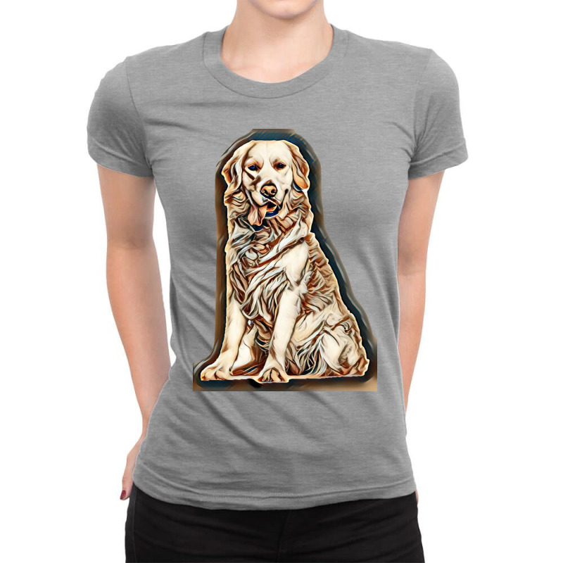 Dog Life Ladies Fitted T-Shirt by Kemnabi | Artistshot