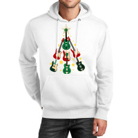 Cool Guitar Christmas Tree Guitar Lovers Christmas Tree Unisex Hoodie | Artistshot