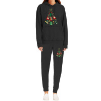 Cool Guitar Christmas Tree Guitar Lovers Christmas Tree Hoodie & Jogger Set | Artistshot