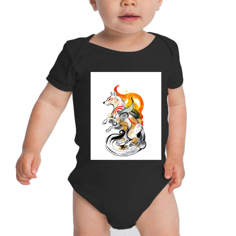 Okami Amaterasu Baby Bodysuit | Artistshot