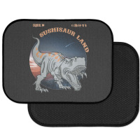 Sushisaur Land White Travel To Sushii Sour Land Rear Car Mat | Artistshot