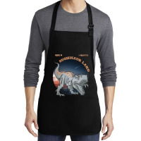 Sushisaur Land White Travel To Sushii Sour Land Medium-length Apron | Artistshot