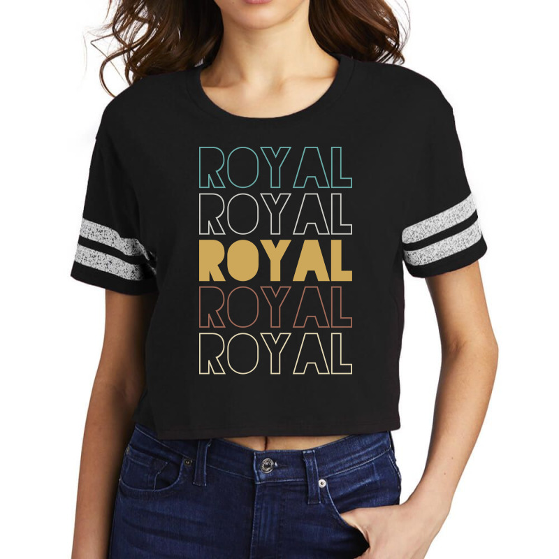 Royal Royal Royal Royal Royal Scorecard Crop Tee by Topseller | Artistshot